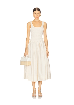 PISTOLA Alessia Dress in Cream. Size L. Also in M, XL.