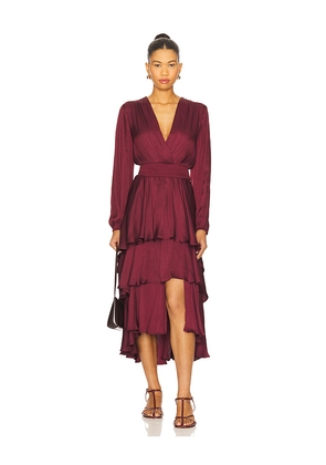 Steve Madden Bei Dress in Wine. Size M. Also in S, XS.