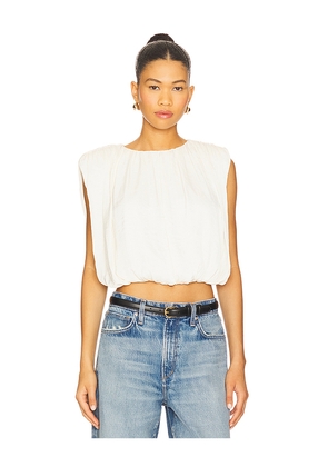 Steve Madden Milana Top in White. Size L. Also in S, XS, M.