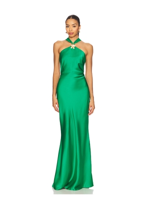 Runaway The Label x REVOLVE Chara Maxi Dress in Green. Size L. Also in XXS, XS, S, M, XL, XXL.
