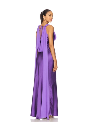 Runaway The Label x REVOLVE Gabriella Maxi Dress in Purple. Size L. Also in XXS, XS, S, M.