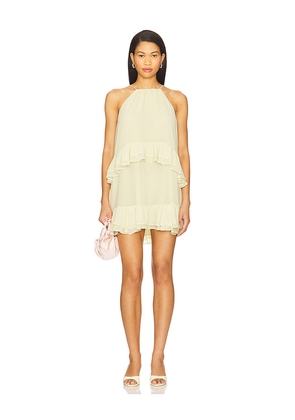 Tularosa Vianna Mini Dress in Yellow. Size L. Also in XXS, XS, S, M, XL.
