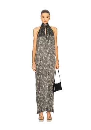 Sabina Musayev London Dress in Olive. Size L. Also in S, XS, M.