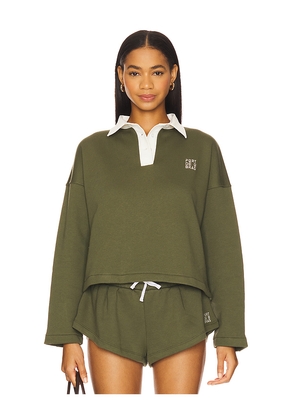 Port de Bras Sofia Sweater in Olive. Size L. Also in S, XS, M, XL.