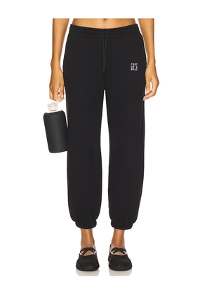 Port de Bras Aya Jogger in Black. Size L. Also in S, XS, XL.