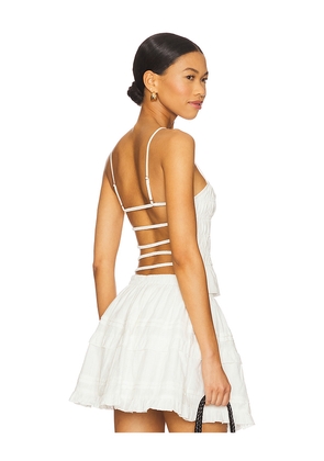 Solid & Striped The Delta Top in White. Size L. Also in M.