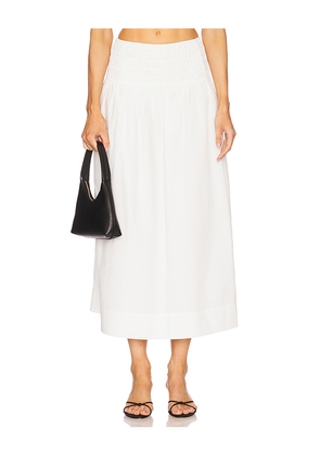 Rails Alessa Skirt in White. Size L. Also in M, XL.