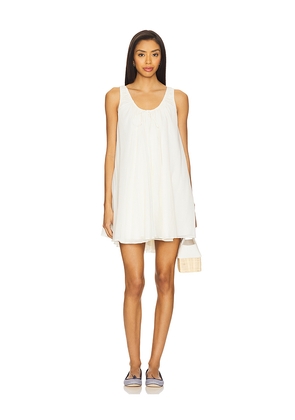 Tularosa Giselle Mini Dress in Ivory. Size L. Also in XS, S, M, XL.