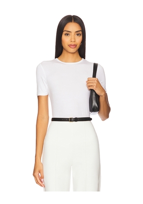 Ripley Rader Modal Jersey Fitted T-shirt in White. Size L. Also in S, XS, M.