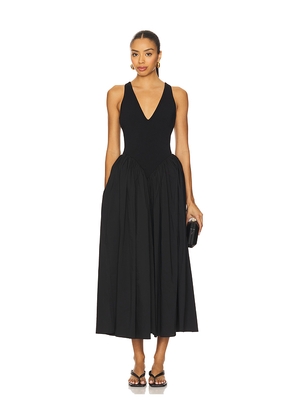 Ronny Kobo Sirinda Dress in Black. Size L. Also in M, S, XS.