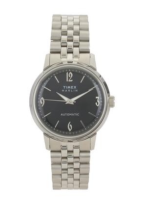 Timex Marlin 40mm Watch in Metallic Silver.