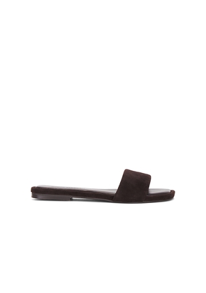 Steve Madden Lumina Slides in Brown. Size 6. Also in 7, 7.5, 8, 8.5, 9.