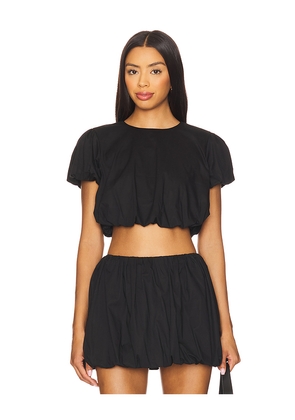 Show Me Your Mumu Highland Crop Top in Black. Size L. Also in S, XS, M, XL.