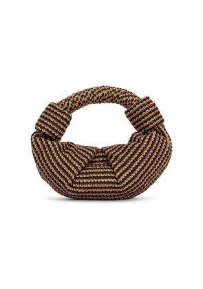 SIMONMILLER Lopsy Bag in Brown.