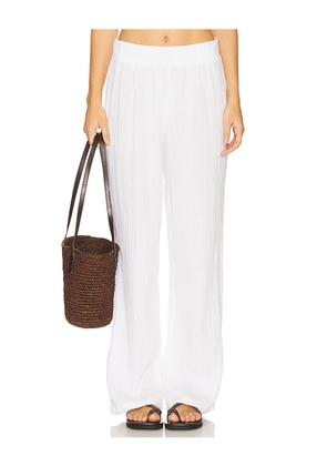 perfectwhitetee - Double Gauze Pants in White. Size L. Also in XS, M.