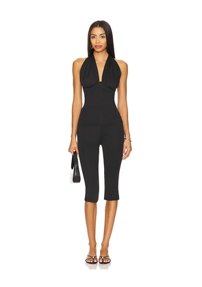 superdown Karol Capri Set in Black. Size L. Also in XS, XXS, S, M.