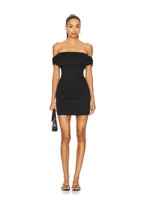 superdown Brigta Mini Dress in Black. Size L. Also in XS, XXS, S, M, XL.