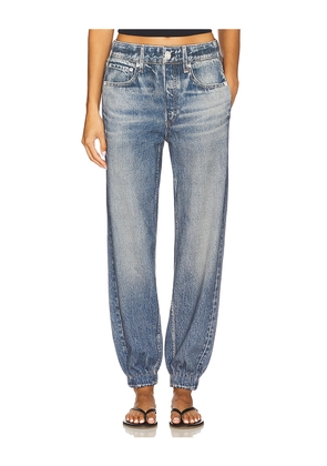 Rag & Bone Miramar Terry Jogger Pant Jeans in Blue. Size L. Also in XL, XS, XXL.