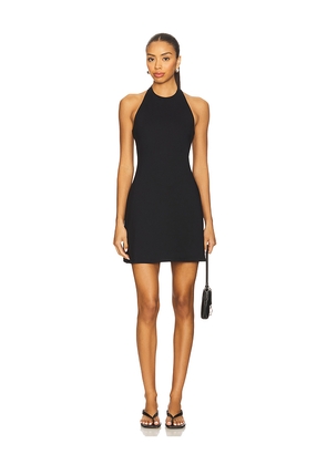 Susana Monaco Halter Flare Dress in Black. Size M. Also in XS, S, XL.