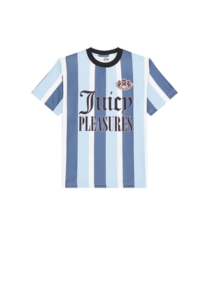 Pleasures JPFC Sport Shirt in Blue. Size L. Also in M.