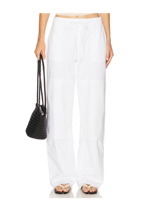RE/DONE Beach Pant in White. Size 25. Also in 26, 27, 29, 30, 31, 32.