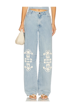 The Wolf Gang El Toro Jean in Blue. Size M. Also in XS, S.