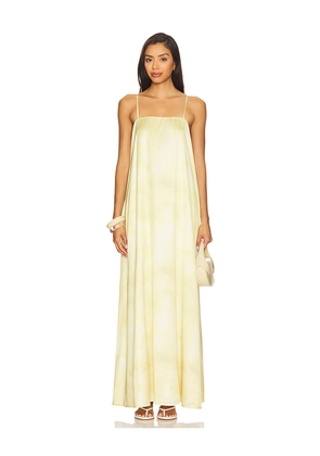 SNDYS Myra Maxi Dress in Yellow. Size L. Also in XXS, XS.