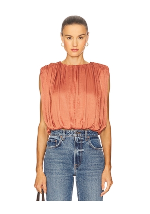 Steve Madden Milana Top in Brown. Size L. Also in S, XS, M, XL.