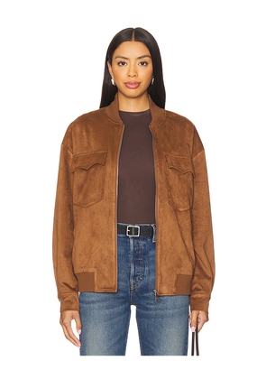 Steve Madden Dean Jacket in Brown. Size L. Also in S, XS, M, XL.
