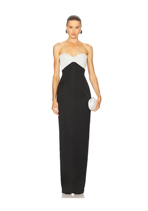 SAU LEE Jaclyn Gown in Black. Size 0. Also in 2, 6, 8, 12.