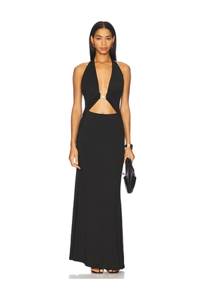 Runaway The Label Halston Maxi Dress in Black. Size L. Also in S, M, XL, XS.