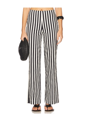 SIMONMILLER Pia Poplin Pant in Black,White. Size 0. Also in 4.