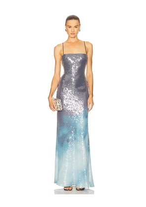 SAU LEE Melrose Dress in Blue. Size 0. Also in 2, 4, 6, 8.