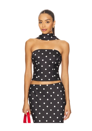 Runaway The Label Blaine Top in Black. Size L. Also in M, S, XL, XS.