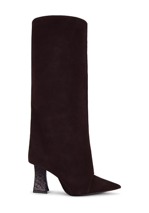 Schutz Terry Up Boot in Burgundy. Size 10. Also in 8.5, 6, 6.5, 7, 7.5, 8, 9, 9.5.