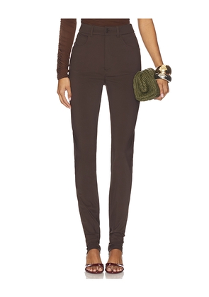 Ronny Kobo Berit Pant in Brown. Size L. Also in XS, S, M.