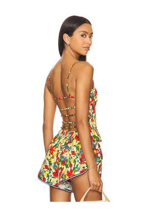 Solid & Striped The Delta Top in Red,Lemon. Size M. Also in XL.