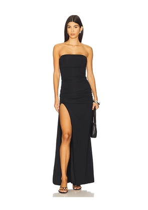 superdown Marlett Strapless Maxi in Black. Size L. Also in XXS, XS, S, M, XL.