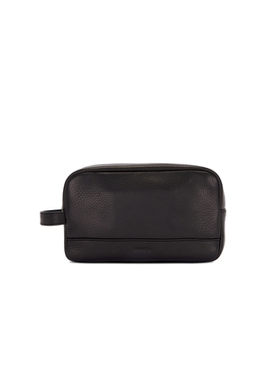 Shinola Zip Travel Kit in Black.