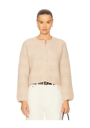 Stitches & Stripes Jane Cardigan in Beige. Size L. Also in S, XS, M, XL.