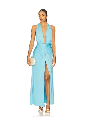 SNDYS Cantarios Dress in Baby Blue. Size L. Also in S, XXS, XS, M, XL, XXL.