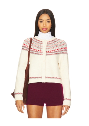 Stitches & Stripes Wilder Cardigan in Cream. Size L. Also in XS, M.