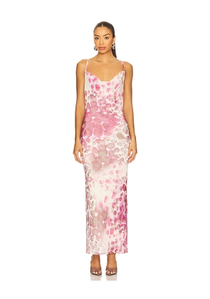 SNDYS x REVOLVE Skin Maxi Dress in Pink. Size L. Also in XXS, XS, S, M.