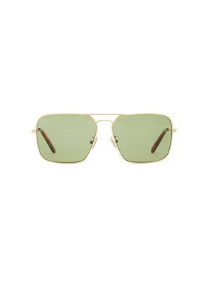 Retrosuperfuture Iggy 2.0 Sunglasses in Green.