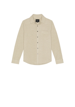 Rails Hawke Long Sleeve Shirt in Taupe. Size M. Also in S.