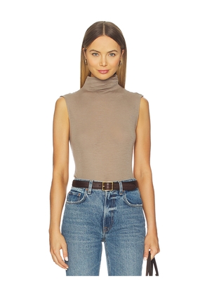 Rue Sophie Lilou Top in Brown. Size L. Also in M, S, XL.