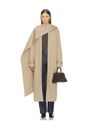 SRG Tolev Coat in Beige. Size L/XL. Also in XXS/XS, S/M.