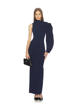 SRG Himani Compact Knit Dress in Navy. Size L. Also in M, S, XL, XS, XXS.