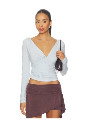 The Line by K Umi Top in Baby Blue. Size L. Also in XS, S, M.