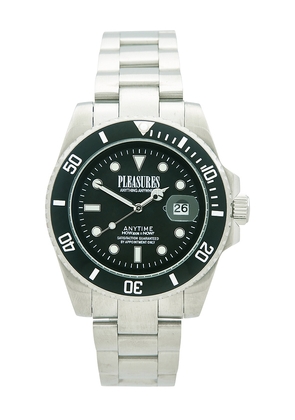 Pleasures Anytime Watch in Black.